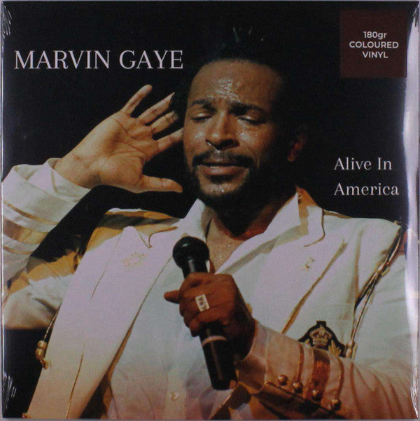 Marvin Gaye : Alive In America (2xLP, Cle)