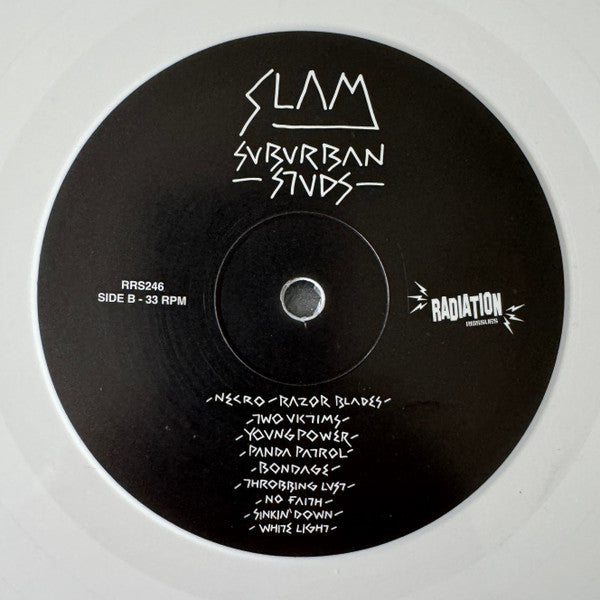 Suburban Studs : Slam (LP, Album, Ltd, RE, Whi)