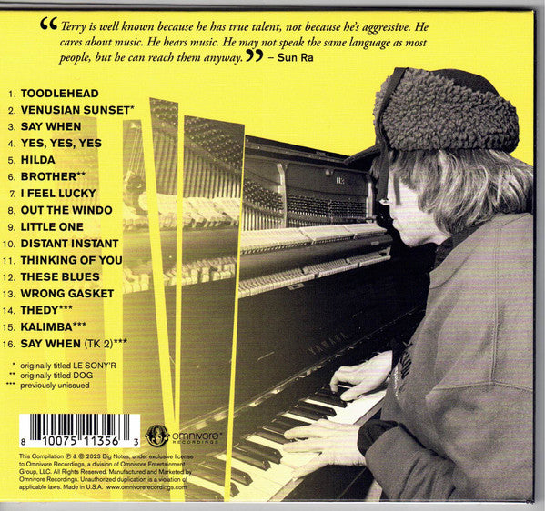 Terry Adams (2) : Terrible (CD, Album, RE, RM)