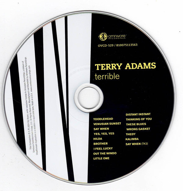 Terry Adams (2) : Terrible (CD, Album, RE, RM)