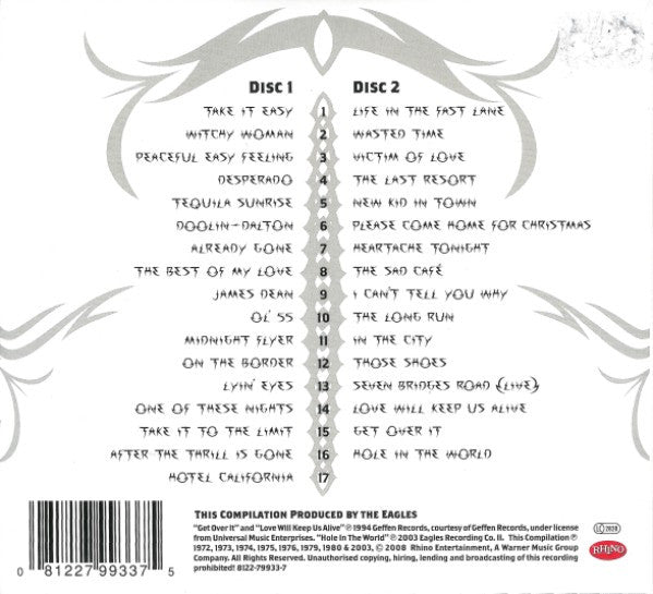Eagles : The Complete Greatest Hits (2xCD, Comp, RE, Bi-)
