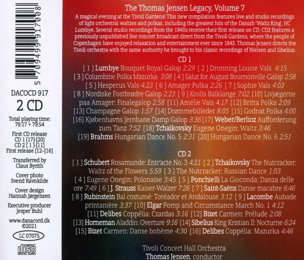 Thomas Jensen : Thomas Jensen Legacy, Volume 7 (2xCD, Comp)