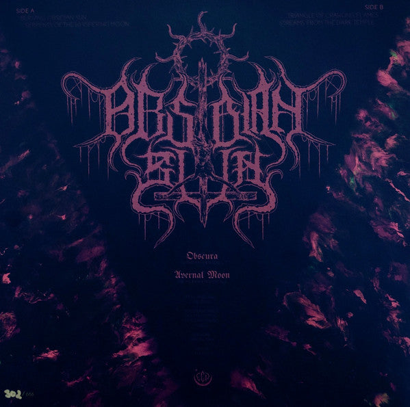 Obsidian Sun : Burning Obsidian Sun (12", EP, Ltd, Num, Gol)