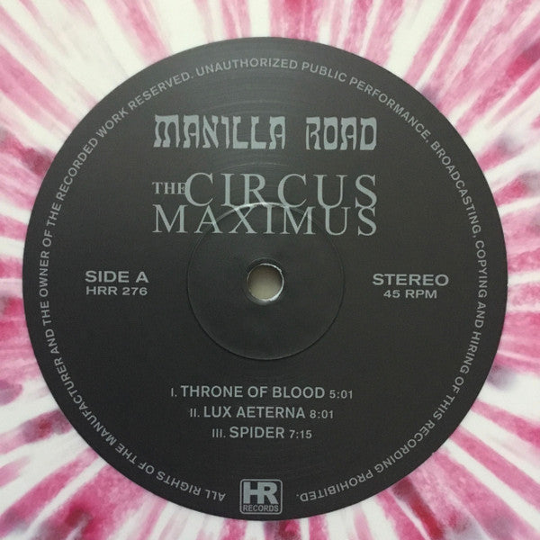 Manilla Road : The Circus Maximus (2xLP, Album, Ltd, RE, Spl)