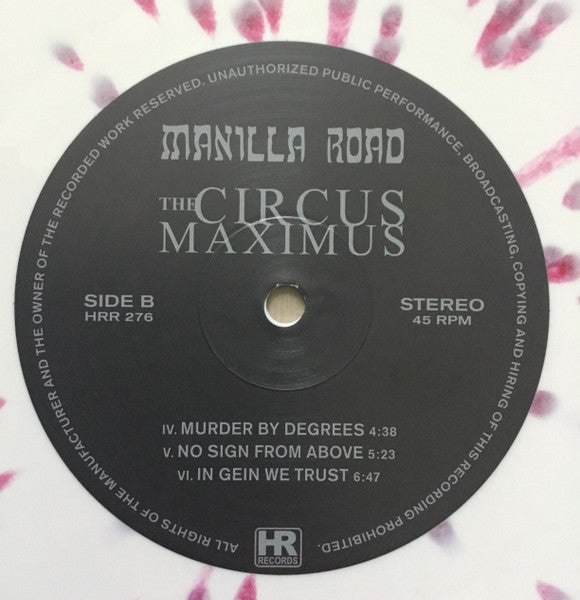 Manilla Road : The Circus Maximus (2xLP, Album, Ltd, RE, Spl)