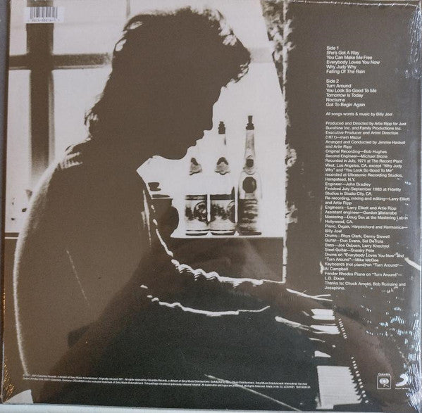 Billy Joel : Cold Spring Harbor (LP, Album, RE)