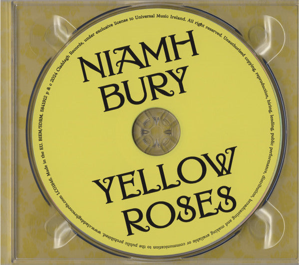 Niamh Bury : Yellow Roses (CD, Album)