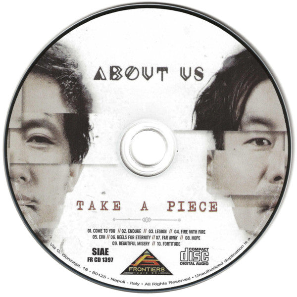 About Us (3) : Take A Piece (CD, Album)