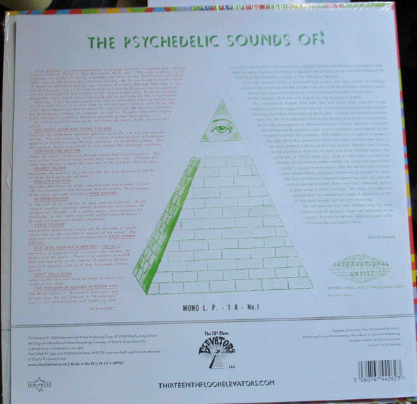 The 13th Floor Elevators* : The Psychedelic Sounds Of The 13th Floor Elevators (LP, Album, Mono, RE, RM, Hal)