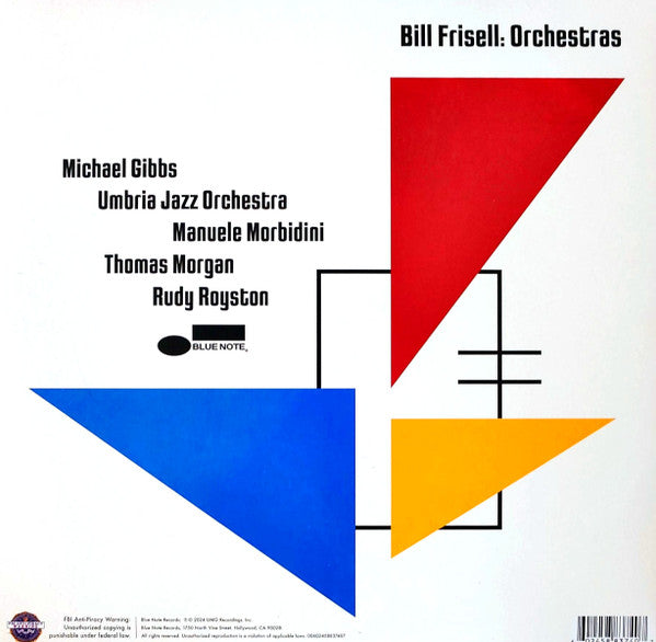 Bill Frisell : Orchestras (2xLP)