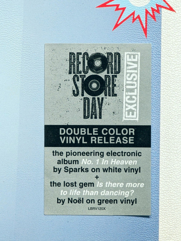 Sparks / Noel (2) : No. 1 In Heaven / Is There More To Life Than Dancing? (LP, Album, RE, Whi + LP, Album, RE, Gre + RSD, Com)
