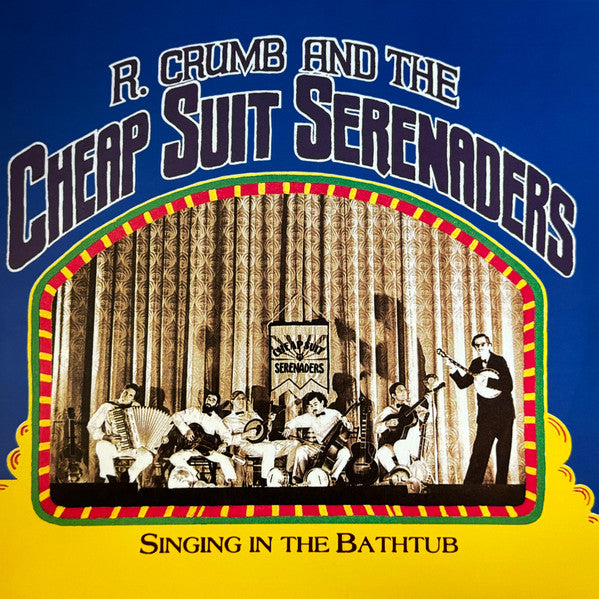 Robert Crumb And His Cheap Suit Serenaders : Singing In The Bathtub (LP, Album, RSD, Ltd, Red)