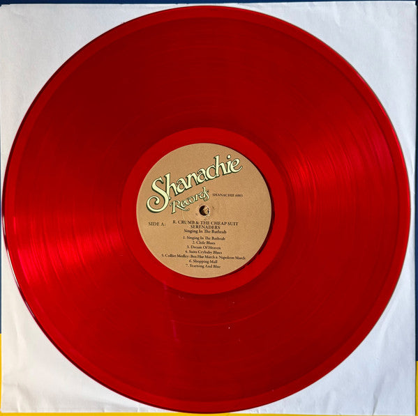 Robert Crumb And His Cheap Suit Serenaders : Singing In The Bathtub (LP, Album, RSD, Ltd, Red)