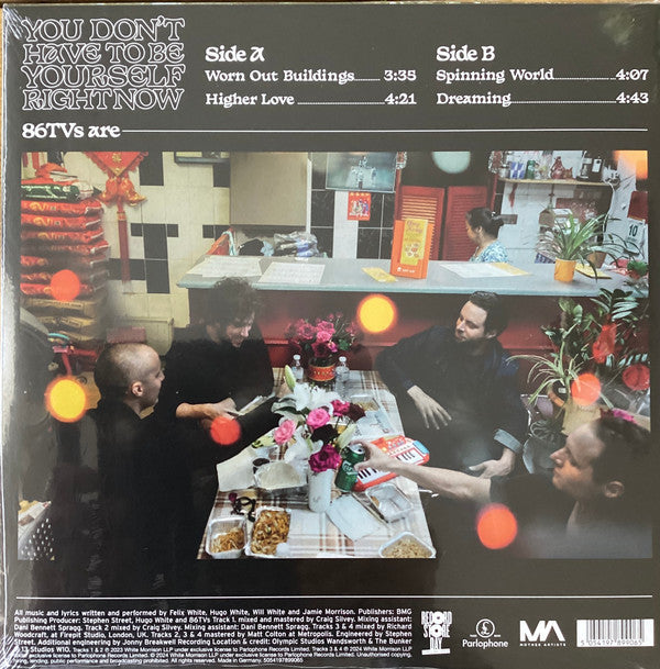 86TVs : You Don't Have To Be Yourself Right Now (10", RSD, Ltd)