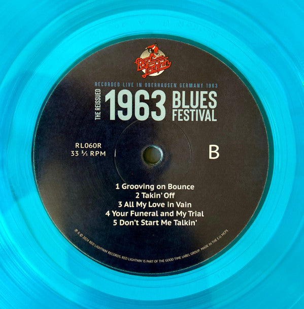 Matt Murphy, Memphis Slim, Sonny Boy Williamson (2) : The Reissued 1963 Blues Festival (LP, RSD, Ltd, RE, Opa)