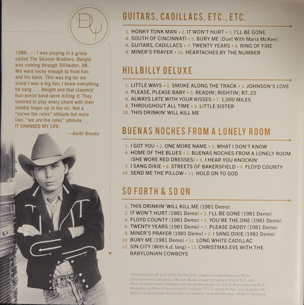 Dwight Yoakam : The Beginning And Then Some: The Albums Of The '80s (CD, Album, RE + CD, Album, RE + CD, Album, RE + CD)