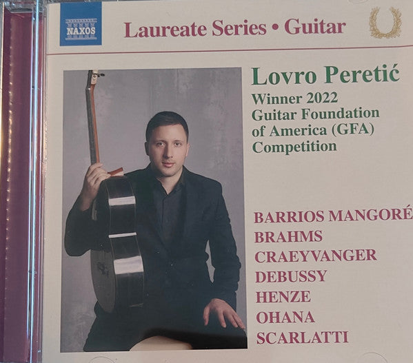 Lovro Peretić : Guitar Recital (CD)