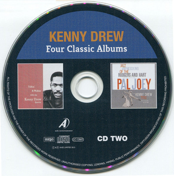 Kenny Drew : Four Classic Albums (2xCD, Comp)