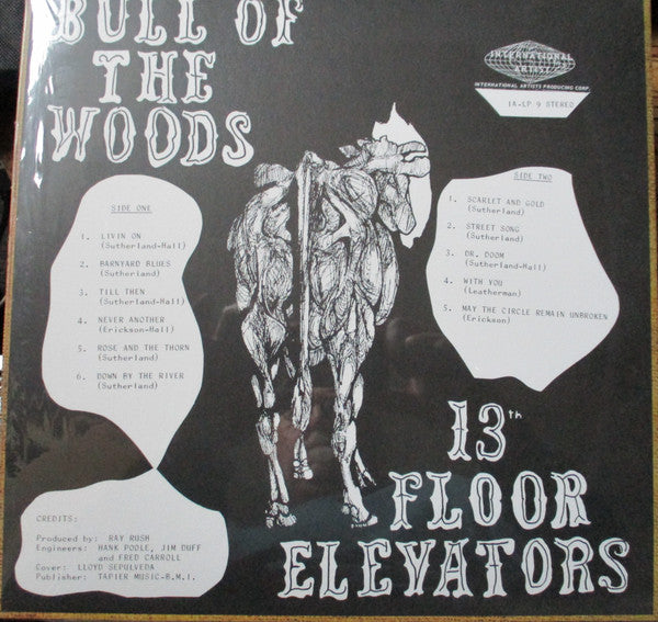 13th Floor Elevators : Bull Of The Woods (LP, Album, RE, RM, Hal)