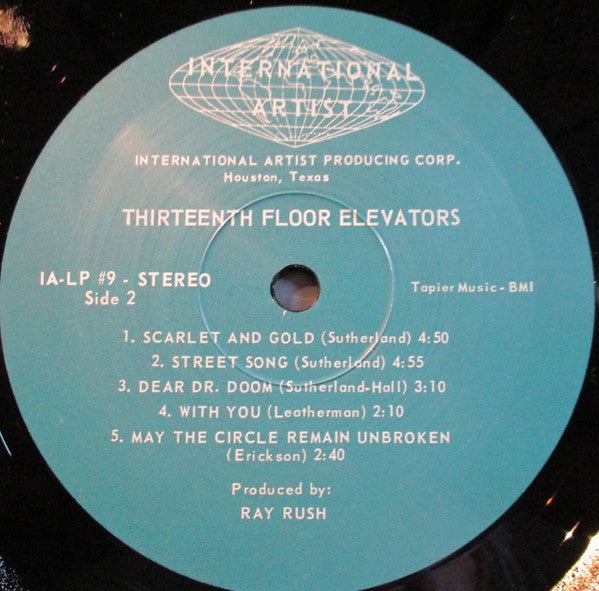 13th Floor Elevators : Bull Of The Woods (LP, Album, RE, RM, Hal)