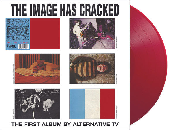 Alternative TV : The Image Has Cracked (LP, Album, RE, Red)