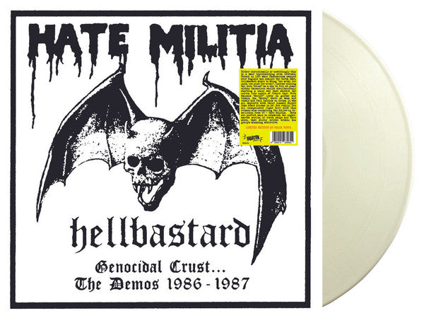 Hellbastard : Genocidal Crust:The Demos 1986 - 1987 (2xLP, Album, Ltd, Whi)