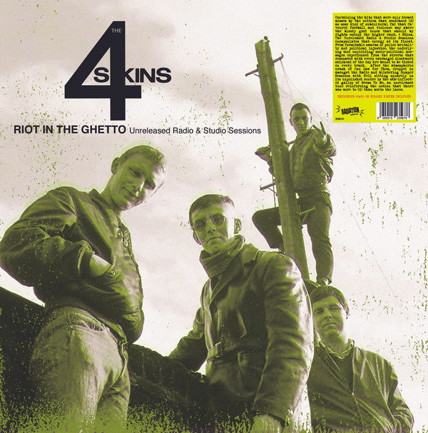 4 Skins : Riot In The Ghetto: Unreleased Radio & Studio Sessions (LP, Comp, Red)