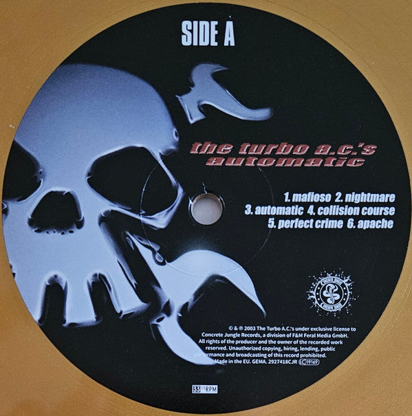 The Turbo A.C.'s : Automatic (LP, Album, Ltd, RE, RM, Gol + CD, Album, RE, RM + )
