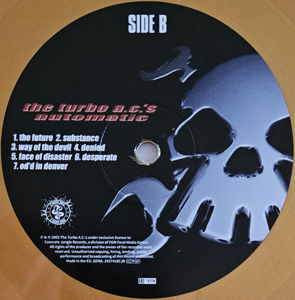 The Turbo A.C.'s : Automatic (LP, Album, Ltd, RE, RM, Gol + CD, Album, RE, RM + )