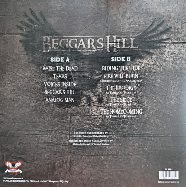 Six Foot Six : Beggars Hill (LP, Album, Ltd, Red)