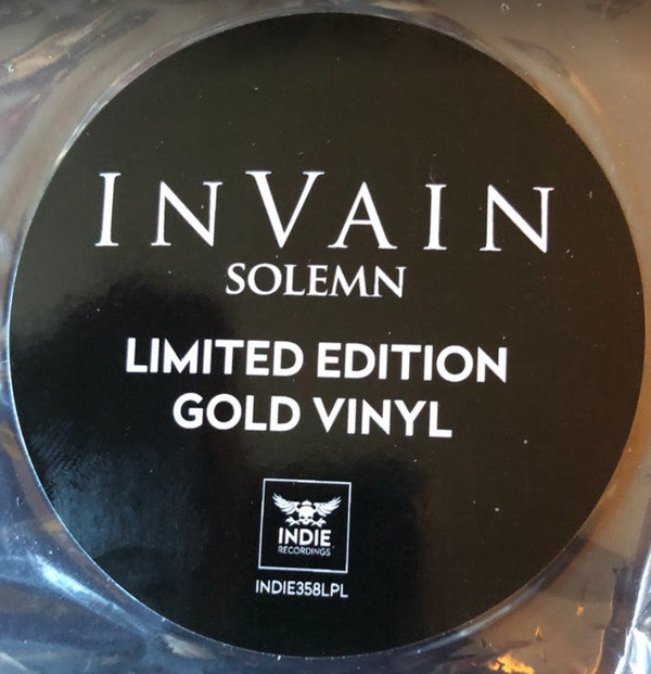 In Vain (2) : Solemn (2xLP, Album, Ltd, Gol)