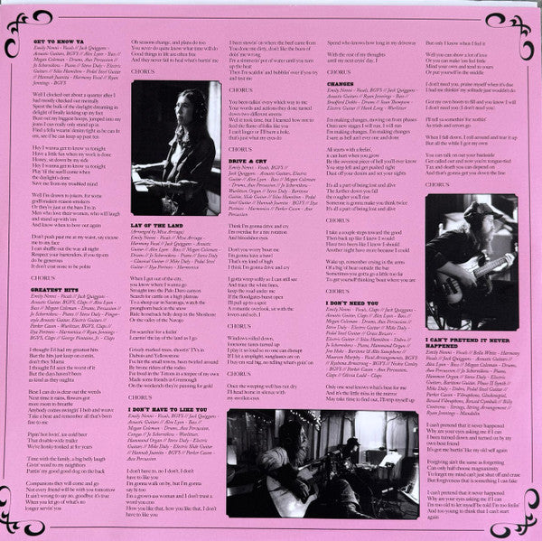 Emily Nenni : Drive & Cry (LP, Album, Ltd, Pin)
