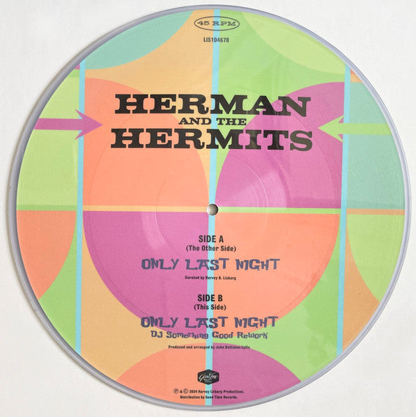 Herman's Hermits : Only Last Night (10", RSD, Single, Ltd, Pic)