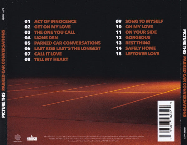 Picture This (6) : Parked Car Conversations (CD, Album)