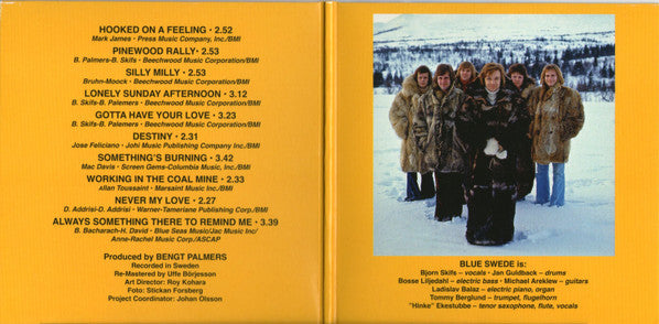 Blue Swede : Hooked On A Feeling (CD, Album, RE, Min)
