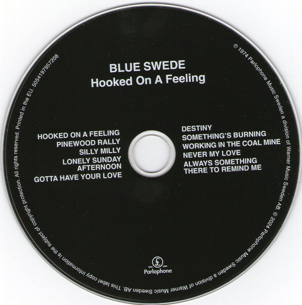 Blue Swede : Hooked On A Feeling (CD, Album, RE, Min)