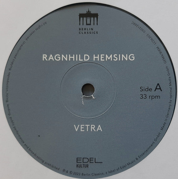 Ragnhild Hemsing : Vetra (My Norwegian Winter) (LP, Album)