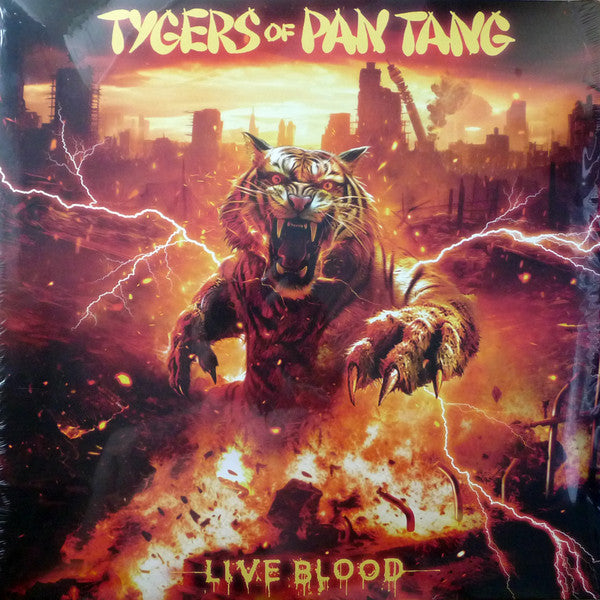 Tygers of Pan Tang : Live Blood (2xLP, Album)