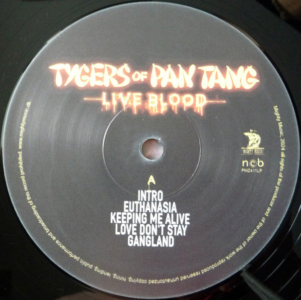 Tygers of Pan Tang : Live Blood (2xLP, Album)