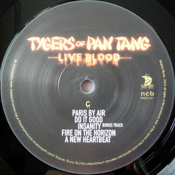 Tygers of Pan Tang : Live Blood (2xLP, Album)