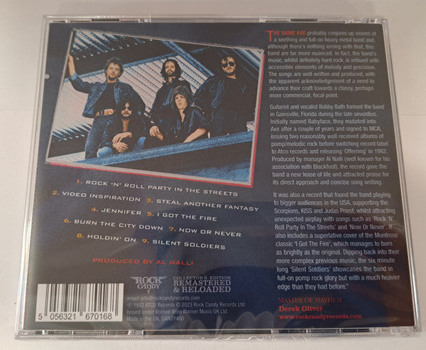 Axe : Offering (CD, Album, RE, RM)