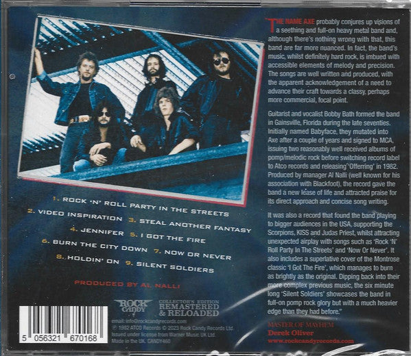 Axe : Offering (CD, Album, RE, RM)