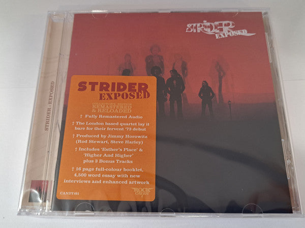 Strider (9) : Exposed (CD, Album, RE, RM)