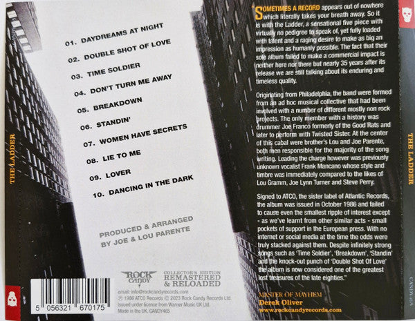 The Ladder (4) : The Ladder (CD, Album, RE, RM)