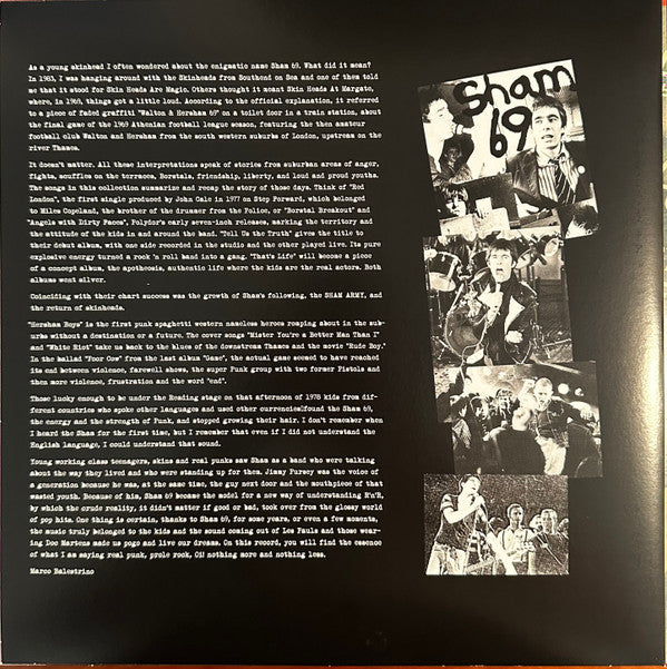 Sham 69 : Skinheads Are Magic Live At RadioHuset Stockholm February 1980 (LP, RSD, Ltd, Red)