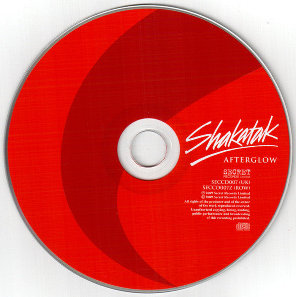 Shakatak : Afterglow (CD, Album, VDC)