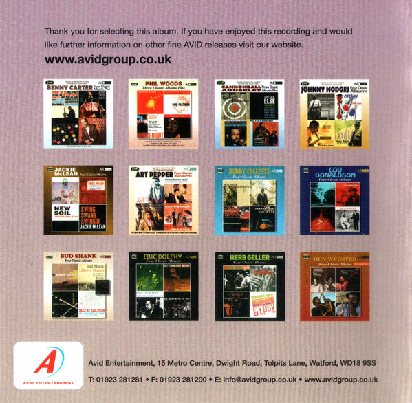 Benny Carter : Four Classic Albums Second Set (2xCD, Comp, RM)