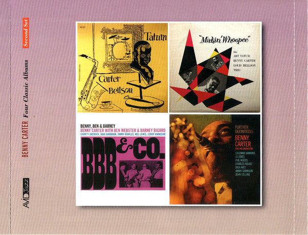Benny Carter : Four Classic Albums Second Set (2xCD, Comp, RM)