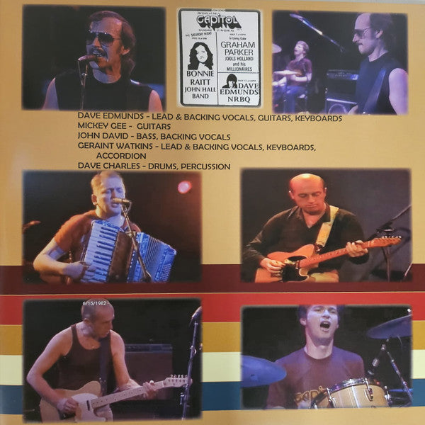 Dave Edmunds : Live At The Capitol Theater May 15, 1982 (2xLP, Album, Ltd, Gre)