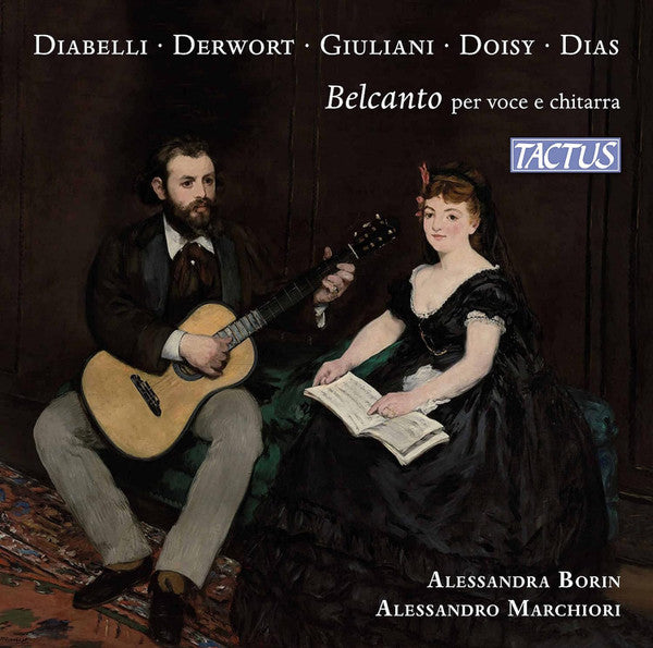 Anton Diabelli, Henri Derwort, Mauro Giuliani (2), François Doisy, Roger Dias (2), Alessandra Borin, Alessandro Marchiori : Belcanto Per Voce E Chitarrra (CD, Album)